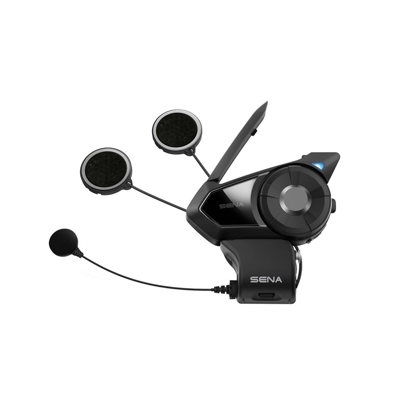 Sena 30K Bluetooth Motorcycle Headset and Intercom with FM Radio and